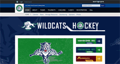 Desktop Screenshot of eaganhockey.com
